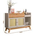 Buffet Aparador Carvalho Off White Shopjm