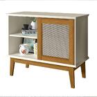 Buffet Aparador Clássico 1 Porta Off White Madeira Denver Teb