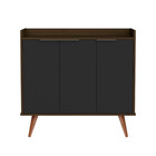 Buffet Aparador Com 3 Portas Verona Babus - Canela / Preto