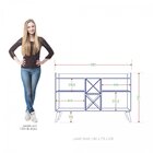 Buffet Aparador Com Adega 2 Portas Max Branco/natura