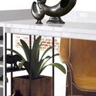 Buffet Aparador Com Adega Retrô Wine Com Espelho Branco - Mov