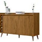 Buffet Aparador Com Adega Retrô Wine Freijó - Moveisaqui