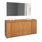 Buffet Aparador Com Moldura 135,6x74x5cm Arezzo Mel