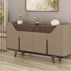 Buffet Aparador Danúbio Fendi/carvalho - Bechara Móveis