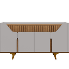 Buffet Aparador Danúbio Off White/cinamomo - Bechara Móveis