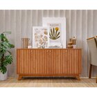 Buffet Aparador De Sala De Jantar 4 Portas Isa Cinamomo