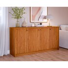 Buffet Aparador De Sala De Jantar 4 Portas Lia Cinamomo