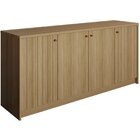 Buffet Aparador De Sala De Jantar 4 Portas Lia Nature