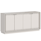 Buffet Aparador Decorativo 180cm Sem Espelho Raze Off White G