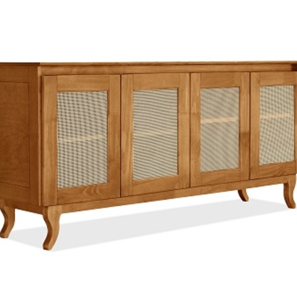 Buffet Aparador Deltan Imbuia - Atraente Móveis