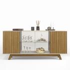 Buffet Aparador Encanto 4 Portas Com Cristaleira - Pr Móveis