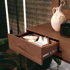 Buffet Aparador Espelhado Malbec Naturale - Edn Móveis