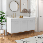 Buffet Aparador Grande Luxo Doha - Branco