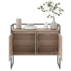 Buffet Aparador Industrial 2 Portas Madri