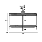 Buffet Aparador Isi Nature Fosco E Couro Caramelo 139x79 Cm L