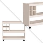 Buffet Aparador Jb 4050 Luxo Suporte Para 4 Garrafas Com Adeg