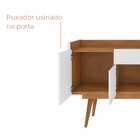 Buffet Aparador Lago 4 Portas 2 Gavetas Babus -  Branco / Ced
