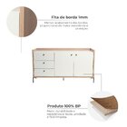 Buffet Aparador Linus 4 Portas Ambiente Principal Sala De Jan