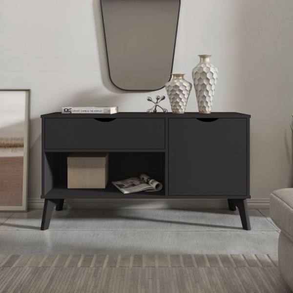 Buffet Aparador London Preto - Rv Móveis
