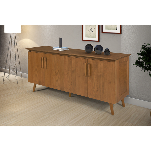 Buffet Aparador Lotus Class Off White Imbuia