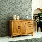 Buffet Aparador Madeira Maciça 2 Portas 3 Gavetas Bella Carva