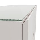 Buffet Aparador Madeira Maciça 3 Portas Volga Off White/champ