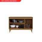 Buffet Aparador Madeira Maciça E Tela Tipo Rathan Sintética 3