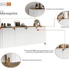 Buffet Aparador Memphis 4 Portas - Casa D
