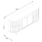 Buffet Aparador Mônaco - Madetec