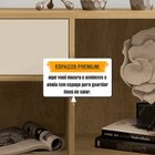 Buffet Aparador Multiuso 1 Porta E 1 Gaveta London Cinamomo/o