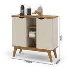 Buffet Aparador Off White Cumaru Prism Patrimar