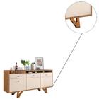 Buffet Aparador Ônix 2 Portas 2 Gavetas Carvalho Intense Off