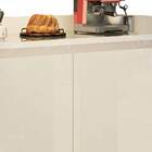 Buffet Aparador Retrô Clássico 2 Portas Off White - Moveisaqui