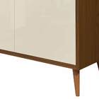 Buffet Aparador Retrô Delux 2 Portas Freijó Com Off White - M