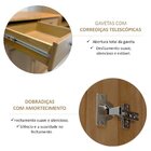 Buffet Aparador Rústico 100% Madeira Maciça 2 Portas 2 Gaveta