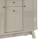 Buffet Aparador Sala De Estar 135cm Toni Z10 Off/calacata - M