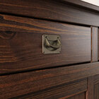 Buffet Aparador Sala De Jantar Retrô Madeira Cor Imbuia Savona