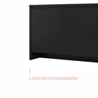 Buffet Aparador Sírio 3 Portas Babus - Preto