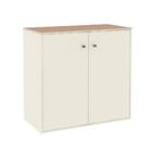 Buffet Aparador Smart Office 2 Portas E Tampo Mdf Usinado 76cm
