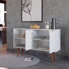 Buffet Aparador Solid Branco – Móveisaqui