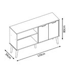 Buffet Aparador Solid Branco – Móveisaqui