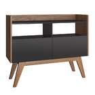 Buffet Aqua 2 Pt Preto