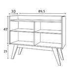 Buffet Aqua 2 Pt Preto
