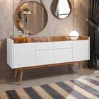 Buffet Armand Branco Cedro 4 Portas Com Puxadores Cava