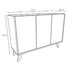 Buffet Austin 3 Pt Branco