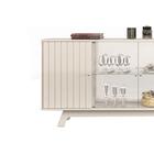 Buffet Balcão Facino Com Cristaleira Interna Dj Móveis