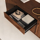 Buffet Balcão Pequeno Madeira 145 Cm 2 Portas 3 Gav Tecca