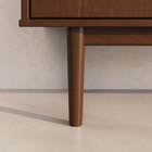 Buffet Balcão Pequeno Madeira 145 Cm 2 Portas 3 Gav Tecca