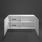 Buffet Balcão Retrô Branco