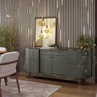 Buffet Bancada 4 Portas 183cm 3081 Mdt